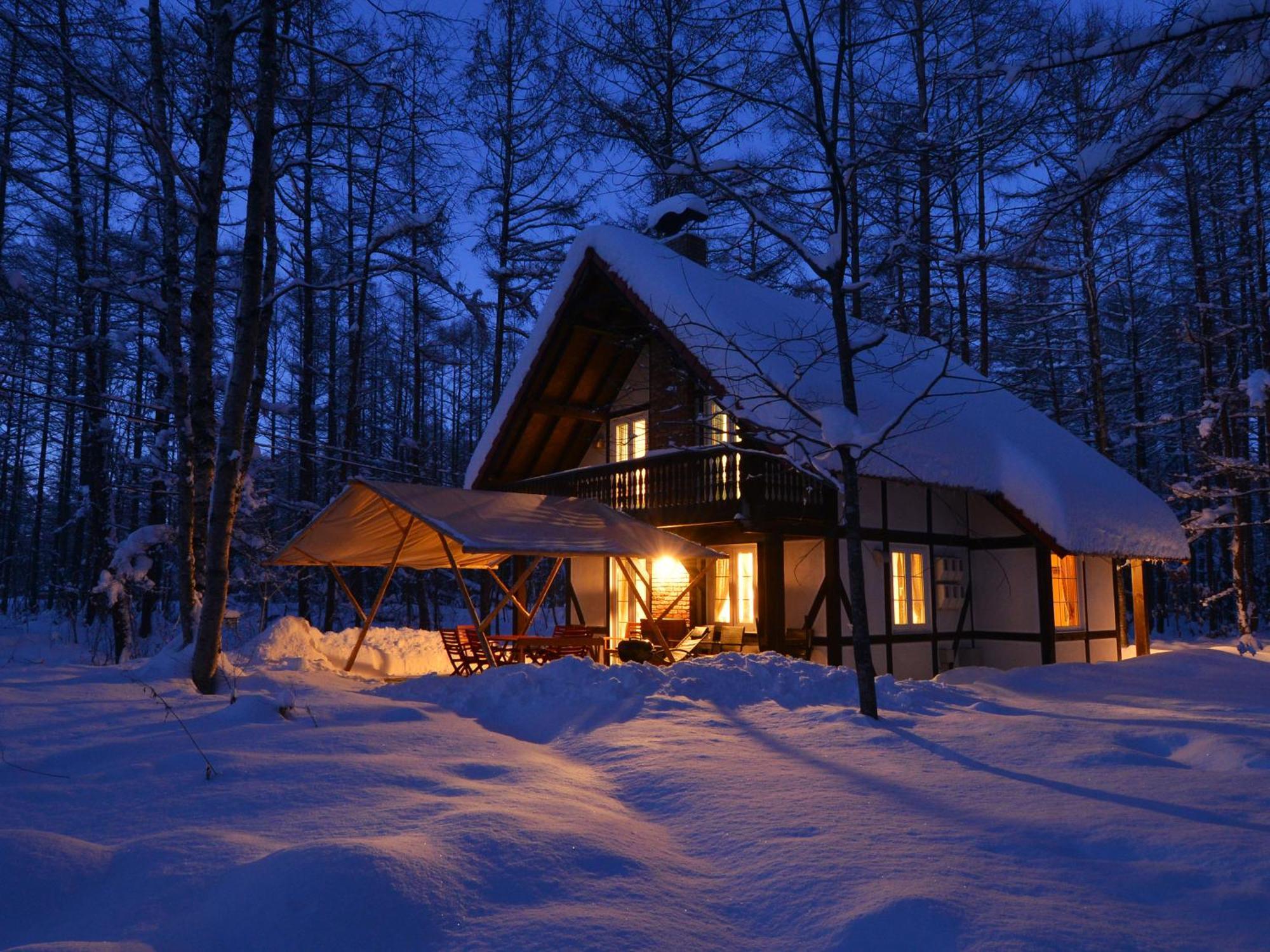 Tokachi Nakasatsunai Glamping Resort Feriendorf Eksteriør billede